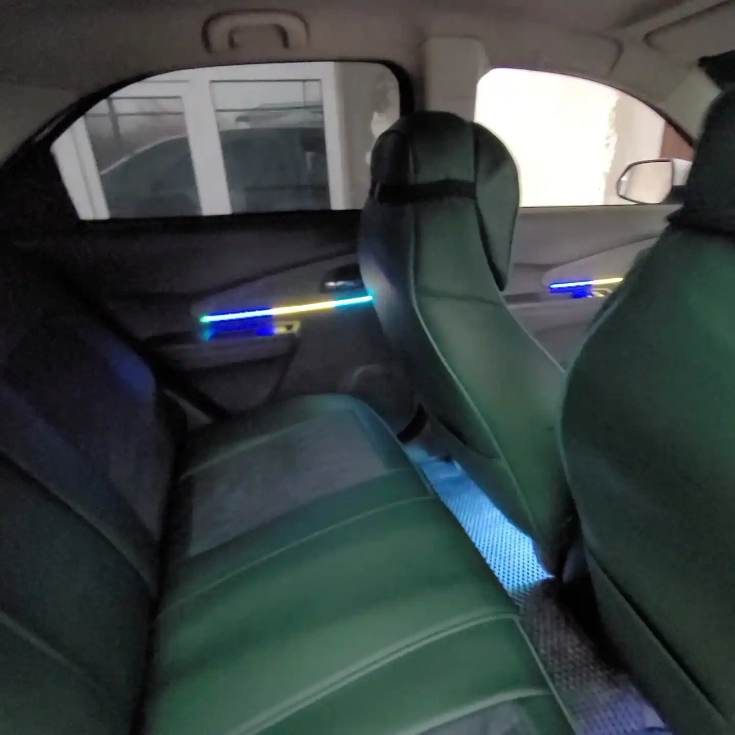 Многоцветная атмосферная подсветка RGBIC, для салона автомобиля, 18 шт