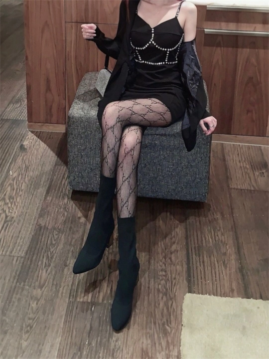 Женские колготки, ажурные - 