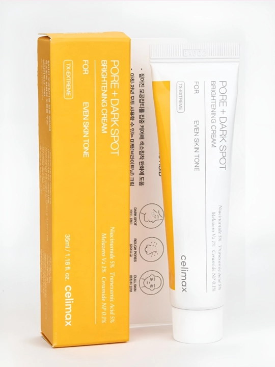 Крем Celimax Pore+Dark Spot Brightening Cream, выравнивающий тон и текстуру кожи