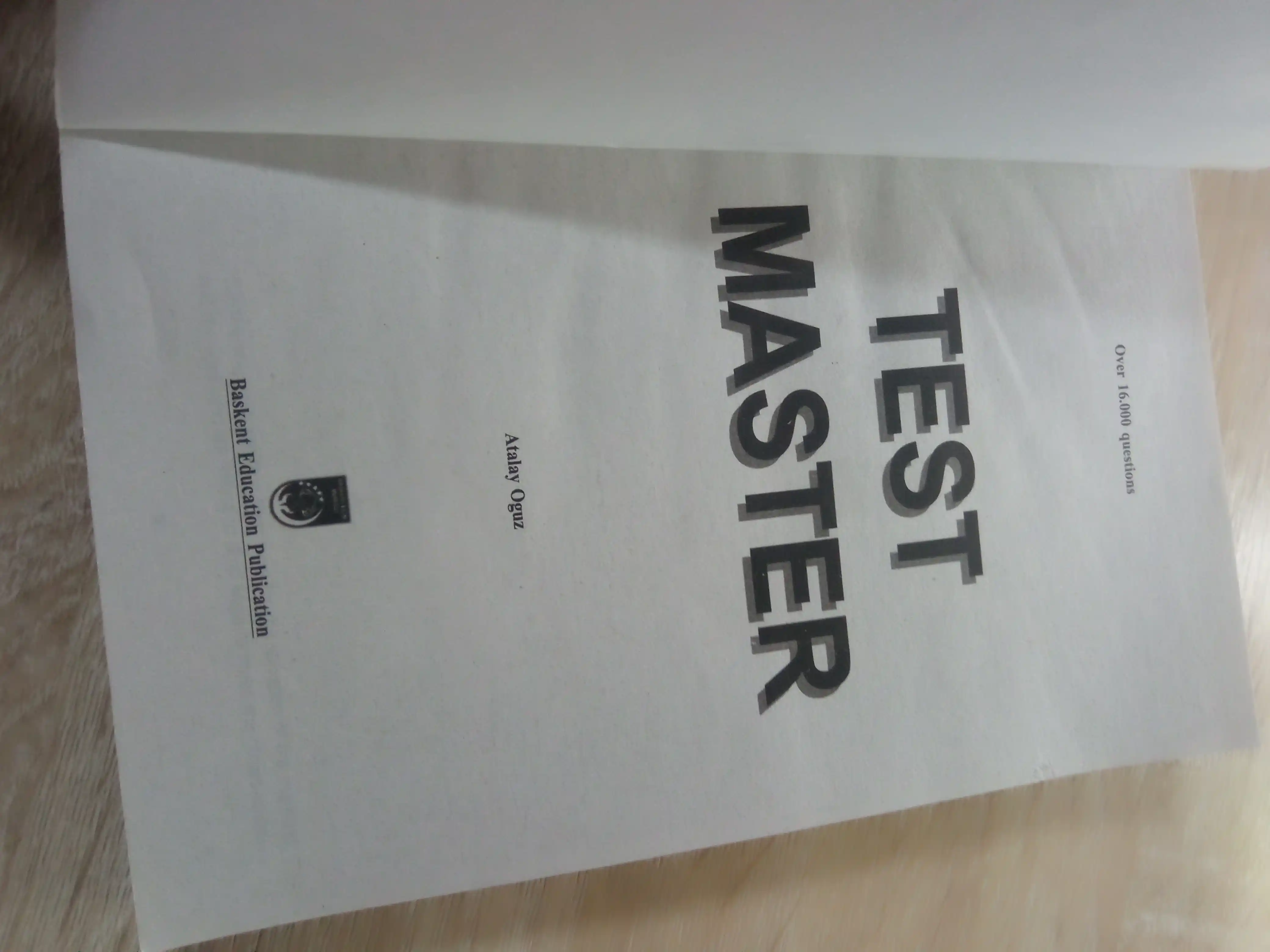 Test Master — Muhitdinova X. Sh., 16000 dan ortiq ingliz tili savollari, javoblar bilan
