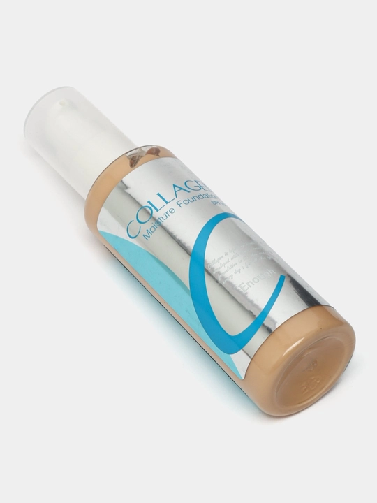 Tonal kremi Collagen, kollagen bilan, matli, SPF 15+, namlantiruvchi, 100 ml - 
