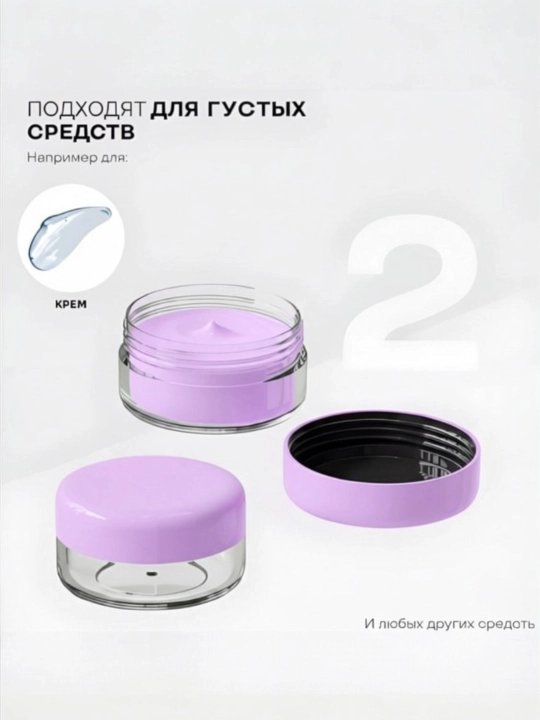 Дорожный набор флаконов для путешествий, баночки для косметики, многоразовые
