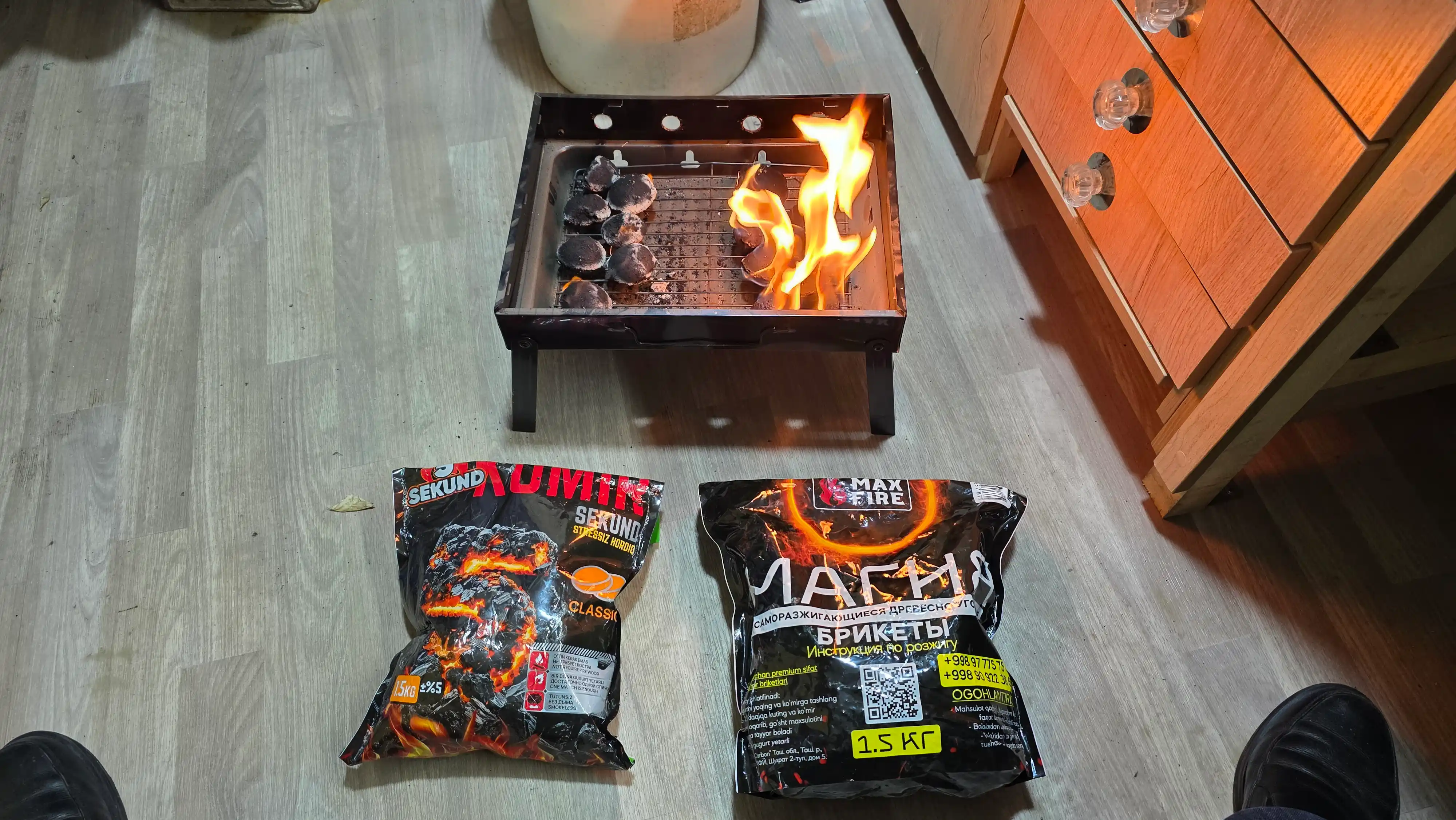 Maxfire Магия саморазжигающиеся древесно угольные брикеты