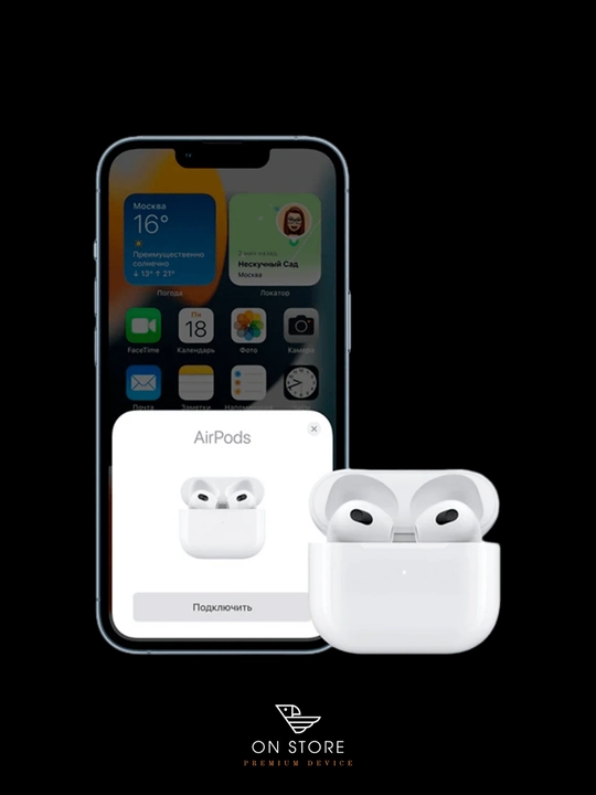 Apple AirPods 4 ANC simsiz quloqchinlari, Bluetooth, USB-C