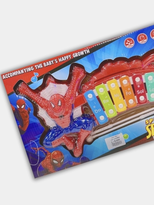 SPIDER-MAN MUSIC XYLOPHONE - ЧЕЛОВЕК -Паук музыкальный ксилофон ИГРУШКА