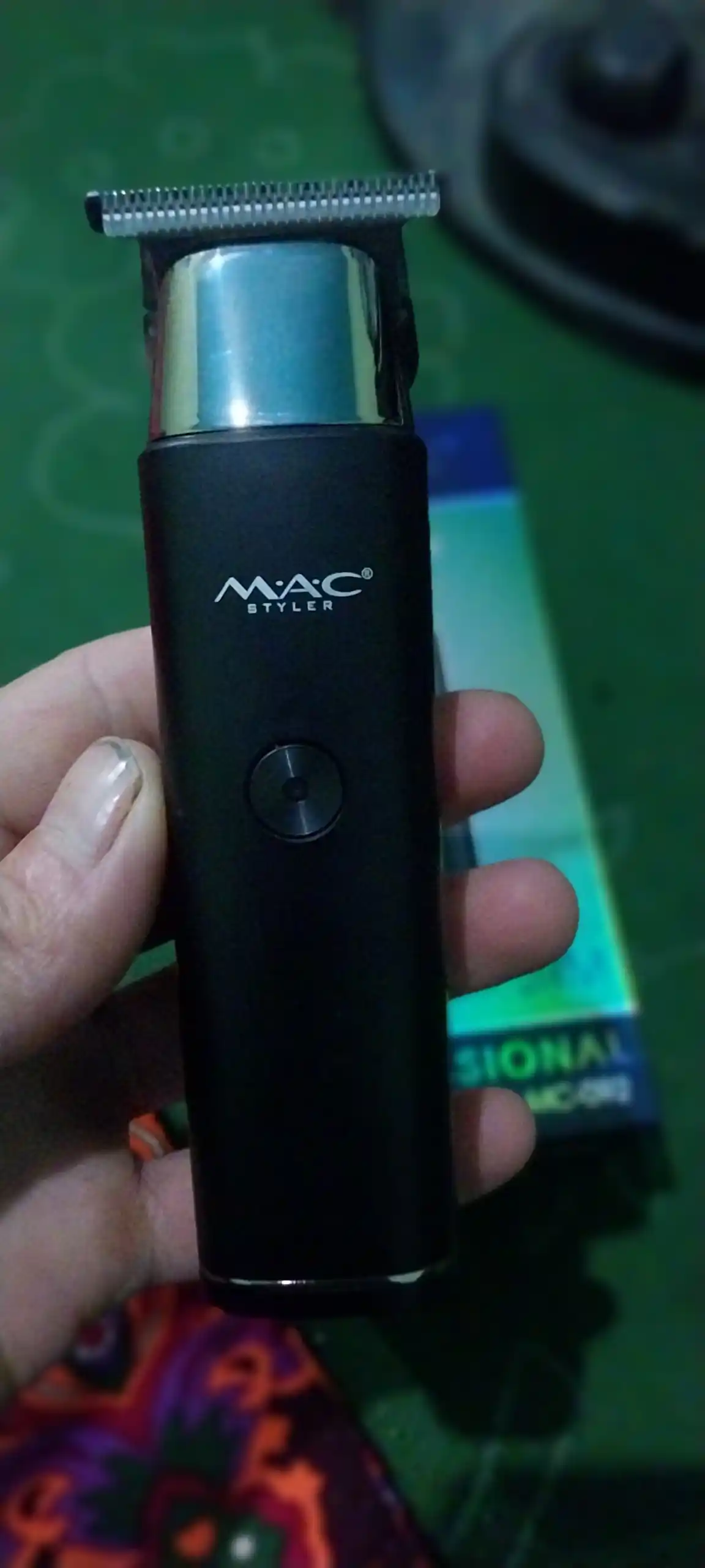 Simsiz soch olish mashinasi, MAC MC-092, LED displeyli soqol trimmer