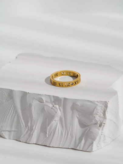 Для женщин и девушек, изящное кольцо в стиле "Cartier" — BEBI-KARTIE-ЗОЛОТ-18