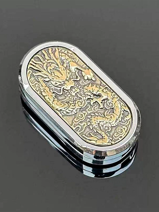 Dragon Push metall fidget-slider — qo‘l uchun antistress o‘yinchoq