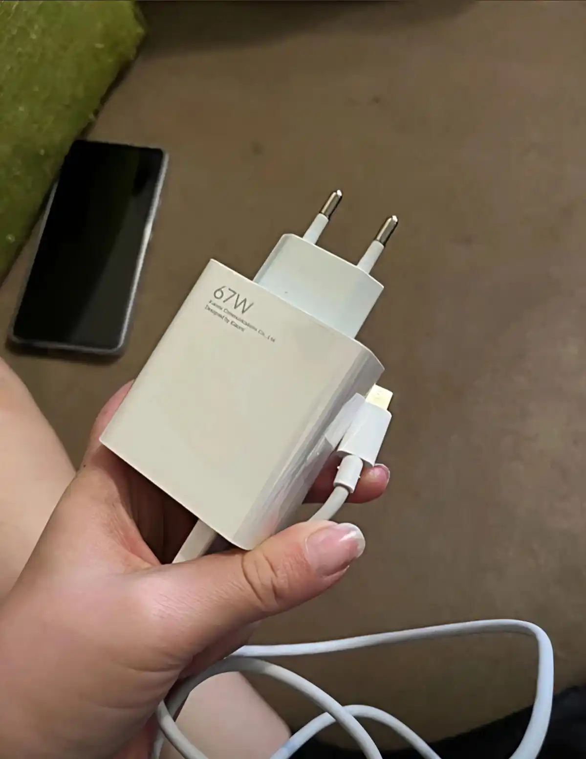 Быстрое зарядное устройство 33W / 67W / 120W с USB-C кабелем и адаптером