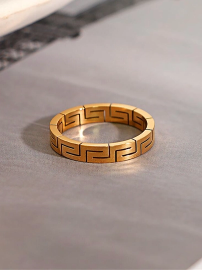 Для женщин и девушек, изящное кольцо в стиле "Cartier" — BEBI-KARTIE-ЗЕЛЕН-21