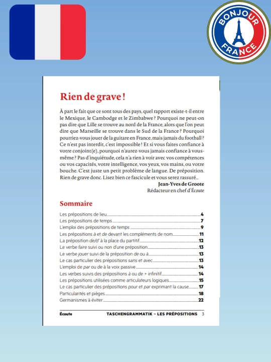 Fransuz tili predloglari – Taschen Grammatik qo‘llanma | Fransuz tili grammatikasi (CD disksiz)