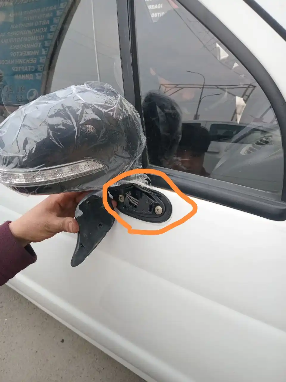 Matiz uchun yon orqa ko'rinish oynalari, yo'nalishli yoritgichli, 2 dona to'plam