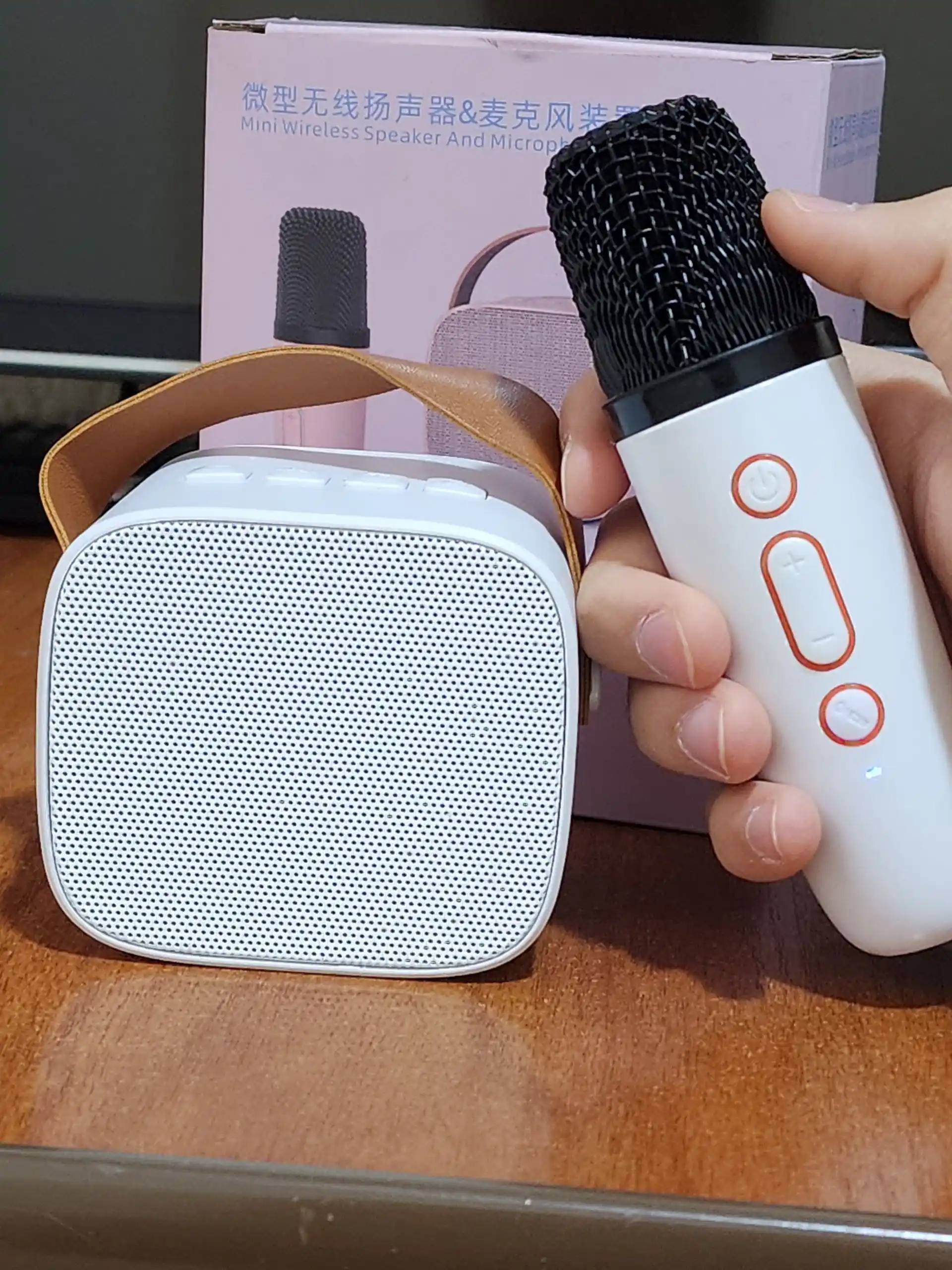 Protetin akustik tizimi, MiNi WS-887 kolonkasi, Bluetoothli K1 karaoke kolonkasi