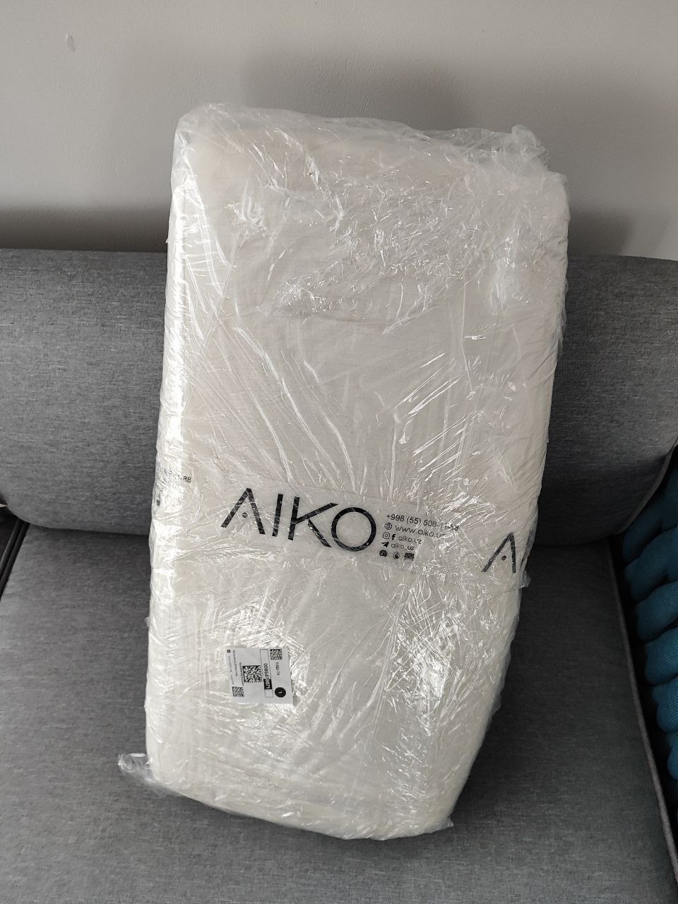 Yostiq ortopedik AIKO Memory, xotira effekti, podushka anatomik, padushka uxlash uchun