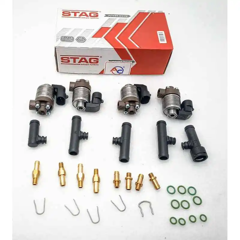 Форсунки STAG AC W031-4 STD, комплект 4 цилиндра, ГБО 4 поколения 
