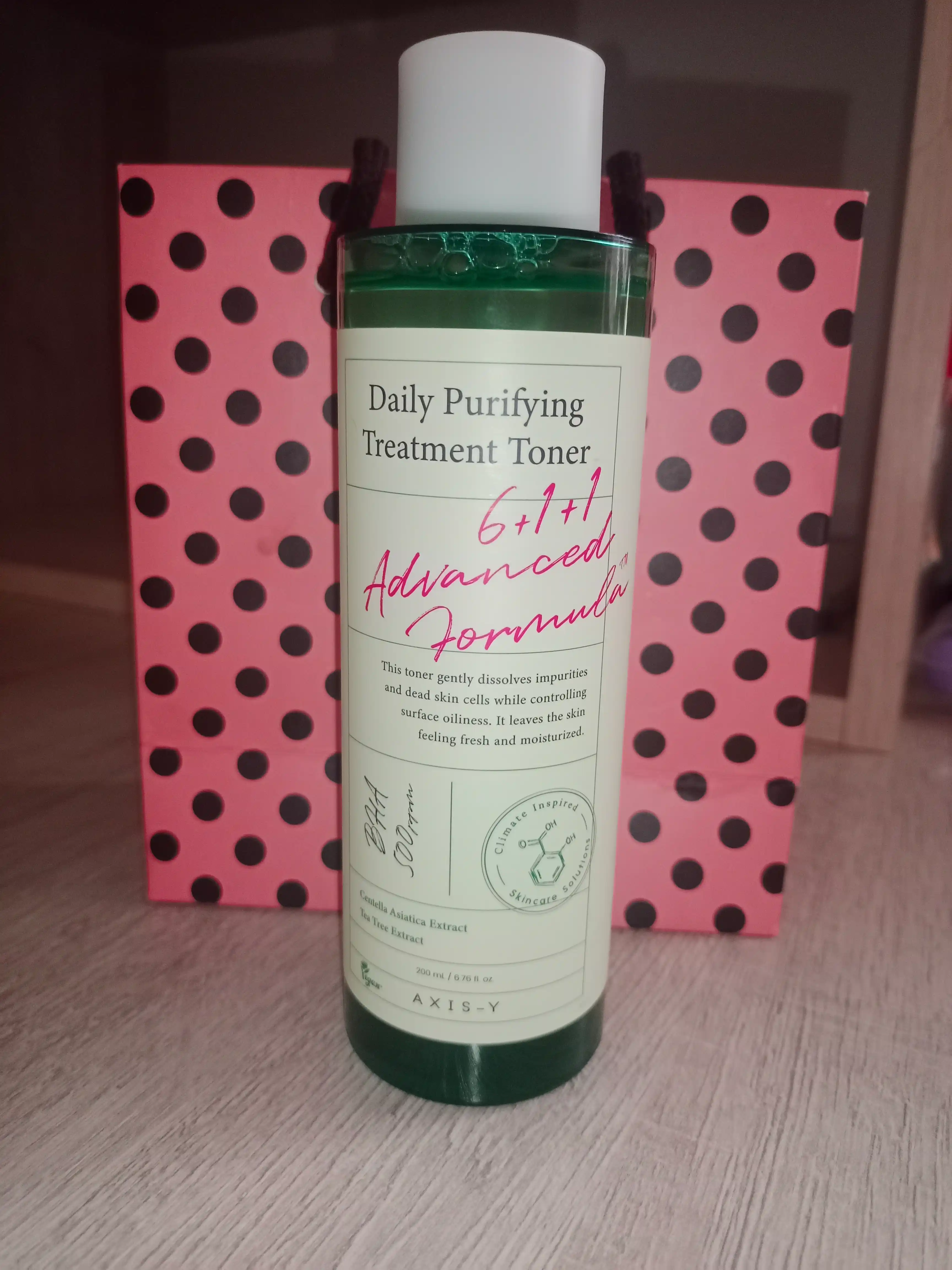 Тоник с центеллой и BHA-кислотой AXIS-Y Daily Purifying Treatment Toner 200 мл