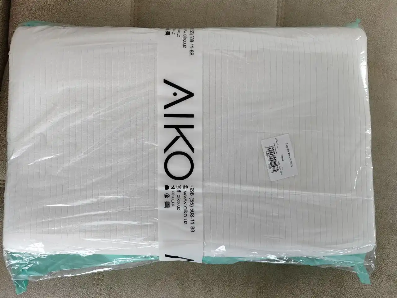 Yostiq ortopedik AIKO Memory, xotira effekti, podushka anatomik, padushka uxlash uchun