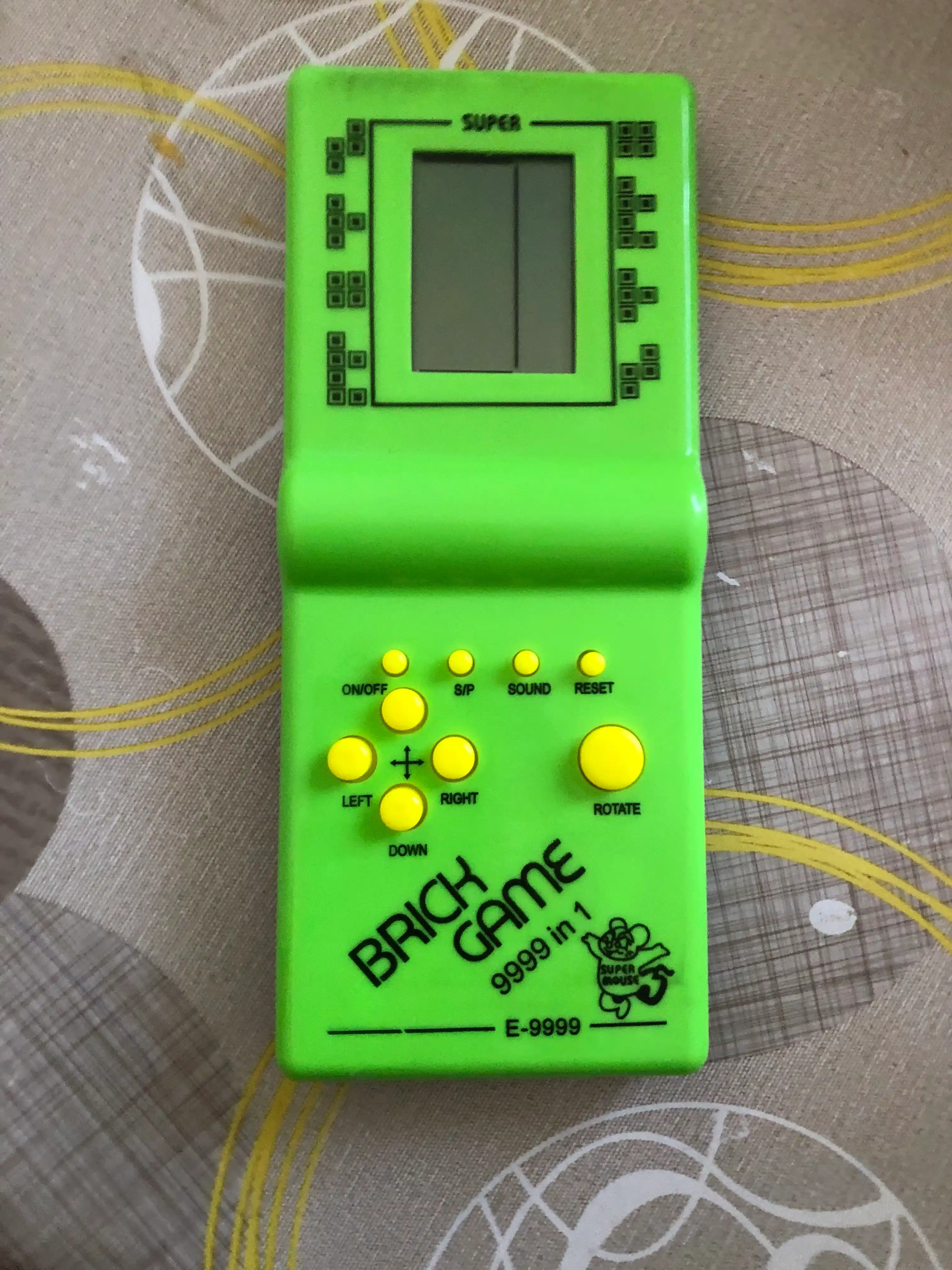 Klassik tetris Brick Game, elektron boshqotirma o'yini