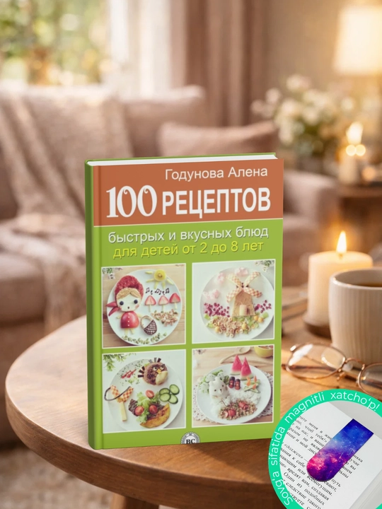 100 рецептов быстрых и вкусных блюд для детей от 2 до 8 лет. Алена Годунова - 