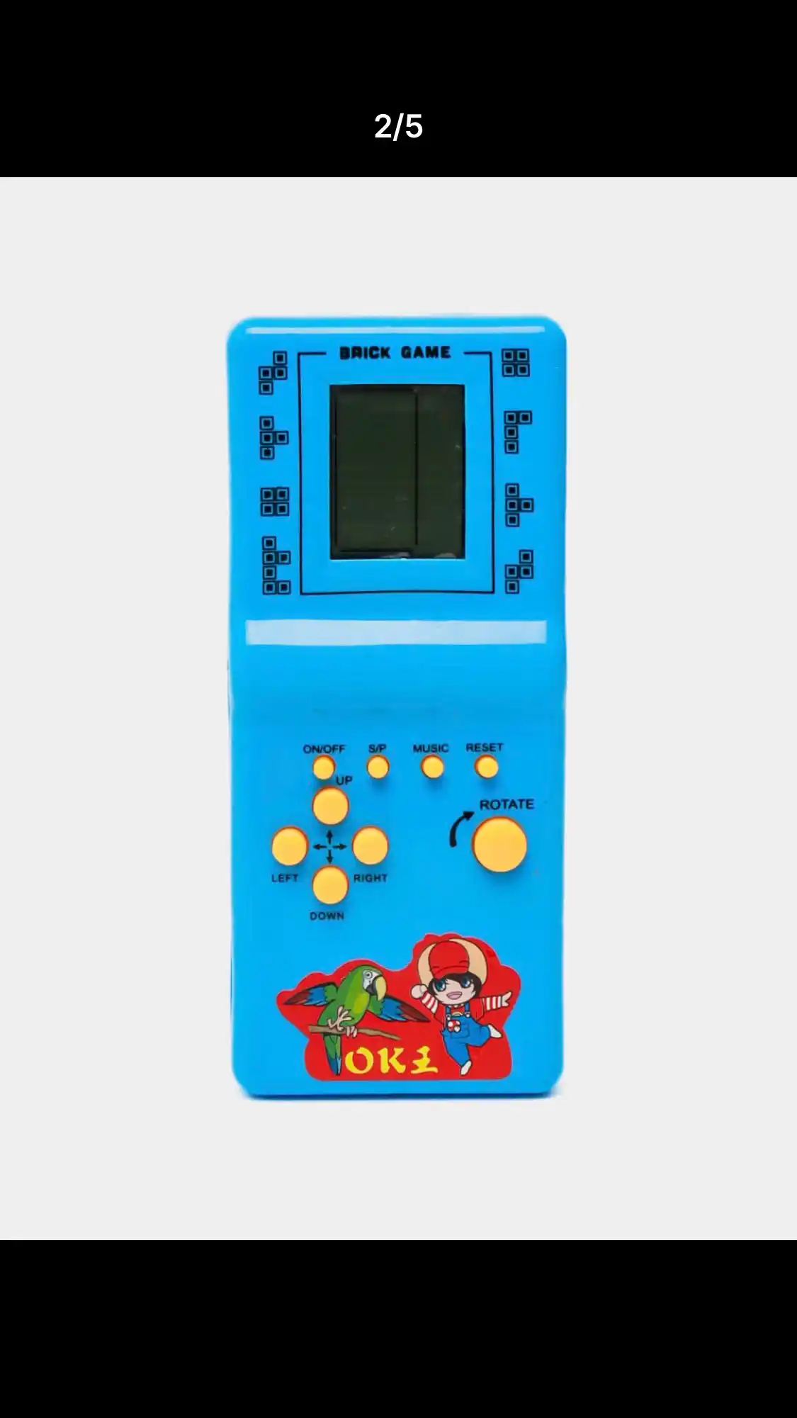 Klassik tetris Brick Game, elektron boshqotirma o'yini