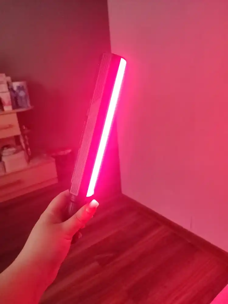 RGB chiroq tayoqchasi, Light Stick, fotosurat va video uchun rangli RGB, 50 sm