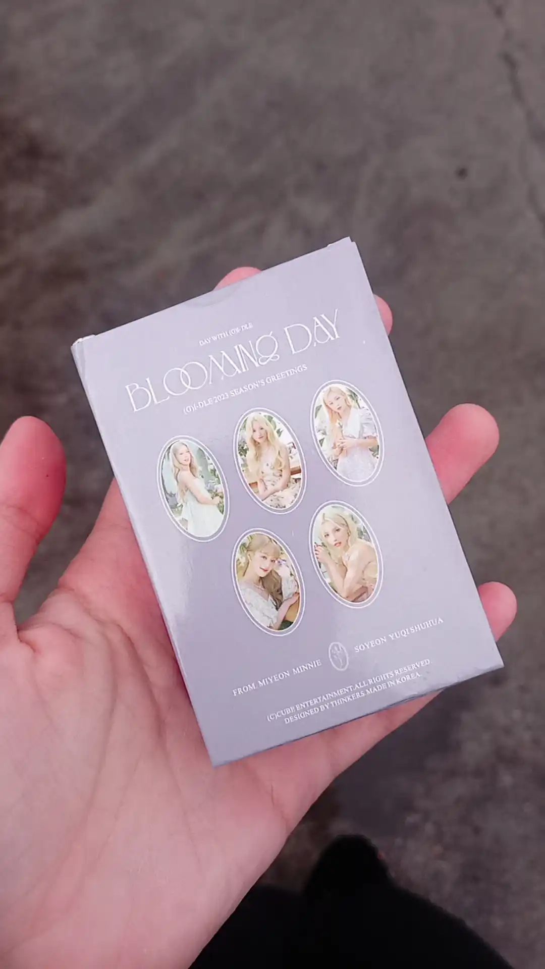 Golografik LOMO kolleksion kartalari K-POP G I-DLE, 55 dona, "GIDLE"