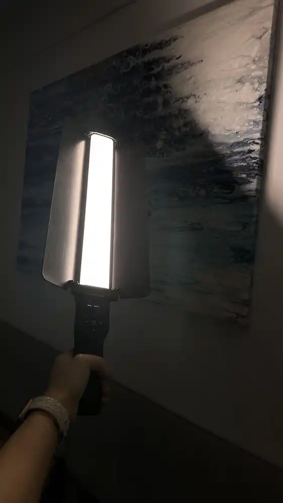 RGB chiroq tayoqchasi, Light Stick, fotosurat va video uchun rangli RGB, 50 sm
