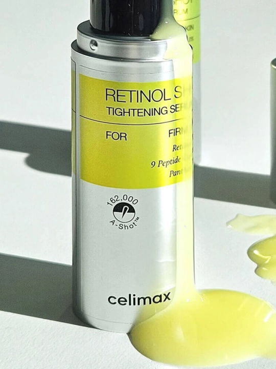 Celimax Vita-A Retinol Shot Tightening Serum – retinolli yoshartiruvchi zardob