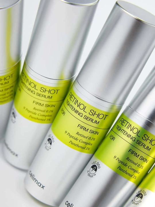 Celimax Vita-A Retinol Shot Tightening Serum – retinolli yoshartiruvchi zardob