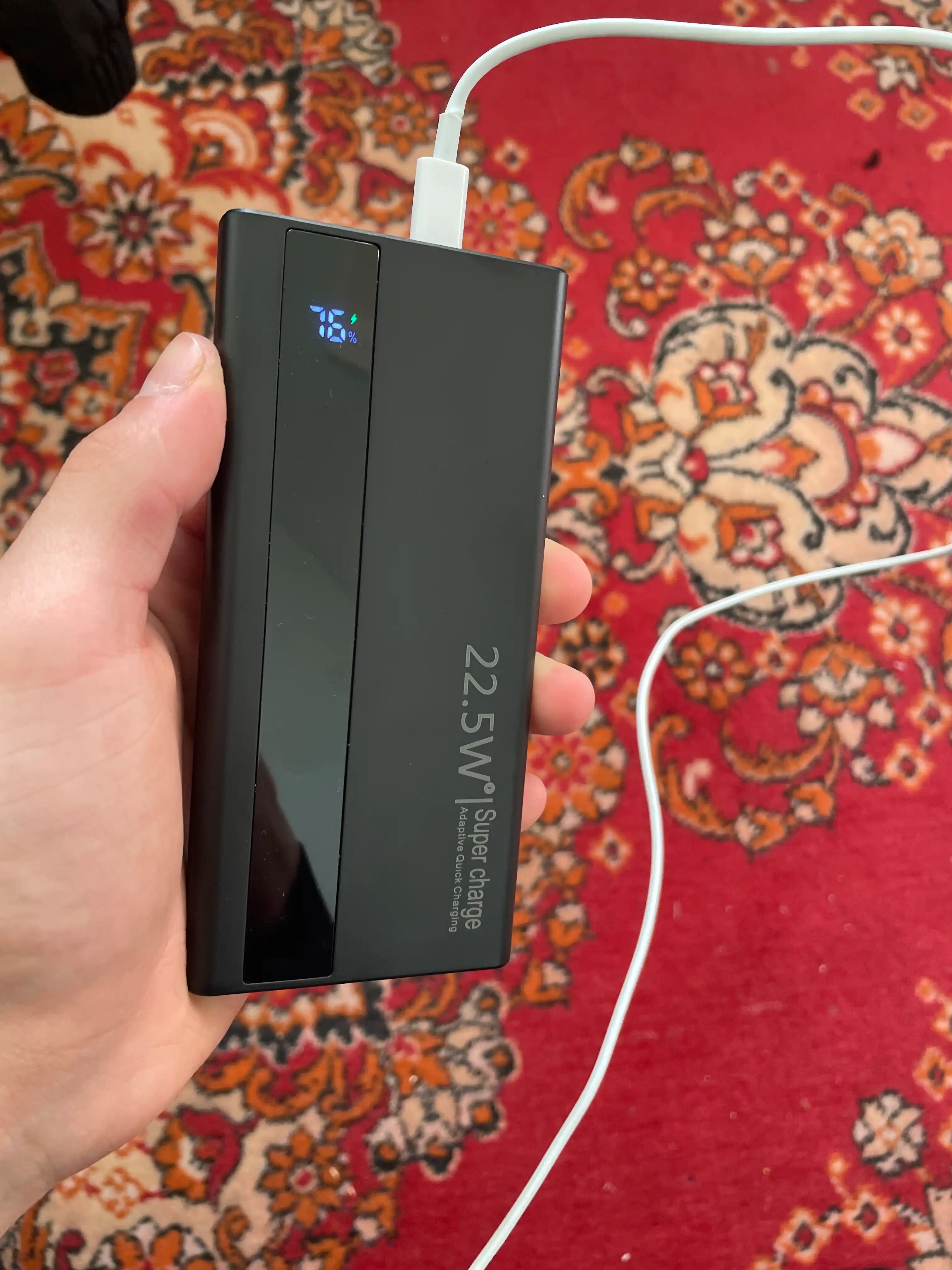 Tashqi akkumulyator 22.5w tezkor quvvat 20000 mA/h 100% sifatli mahsulot
