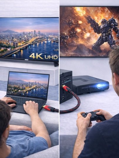 HDMI Кабель для телевизора и проектора универсал HDTV - 