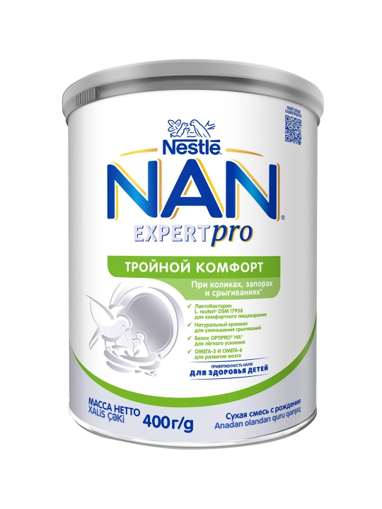 Детская смесь Nestle NAN Тройной комфорт, 400 г