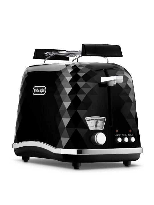 Тостер De'Longhi CTJ2103.BK Brillante, 900 Вт, 2 отделения