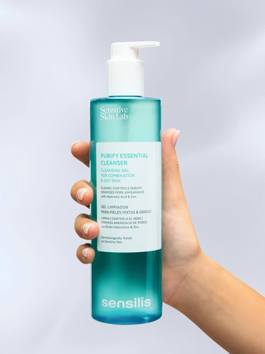 Очищающий гель для лица Sensilis Purify Essential Cleanser 400 мл для жирной кожи