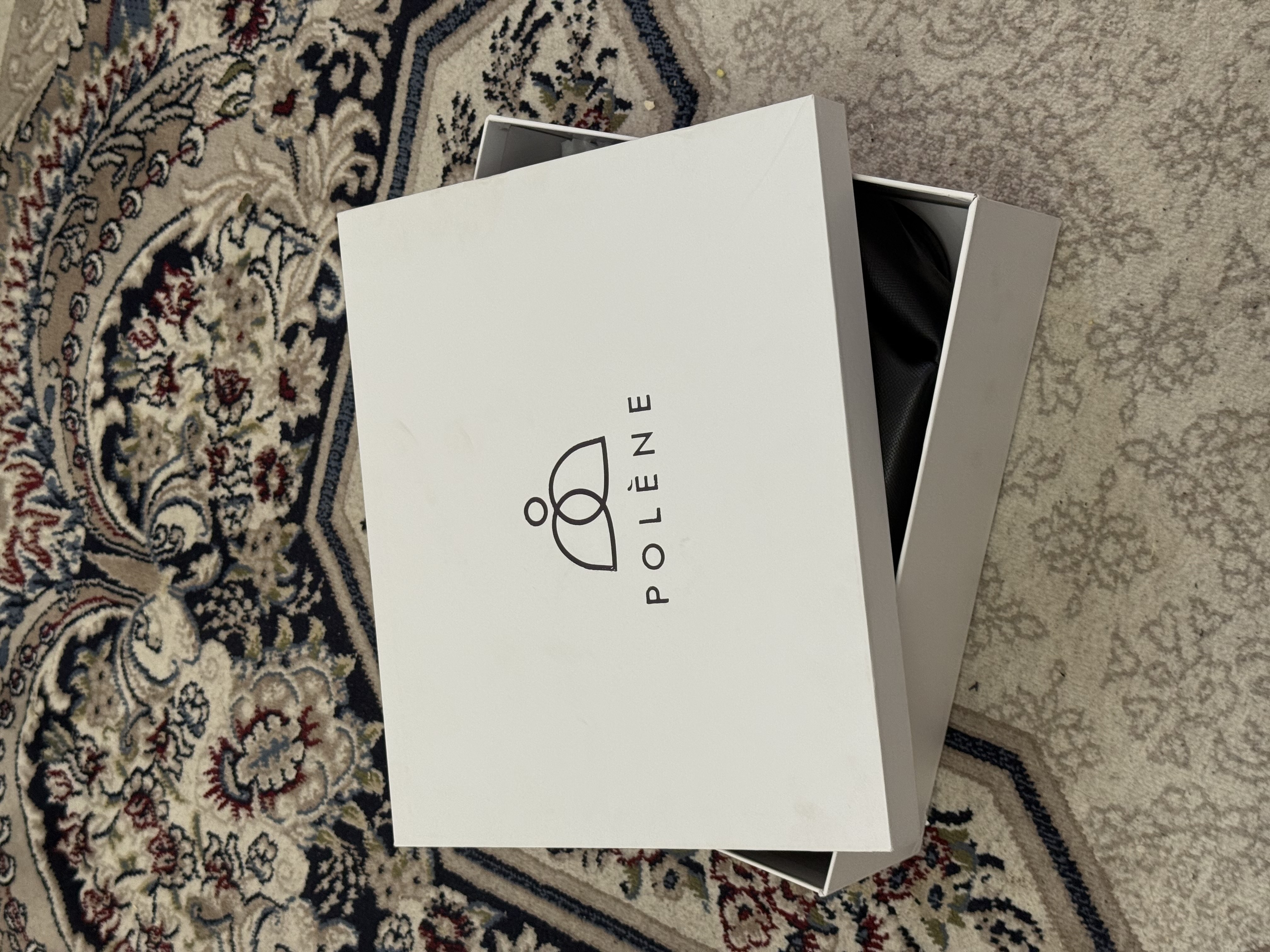 Ayollar uchun Polene sumkasi, 2 ta 1 da, eko-charmdan tayyorlangan, kosmetik bezakli, A5 o‘lchamli, magnitli