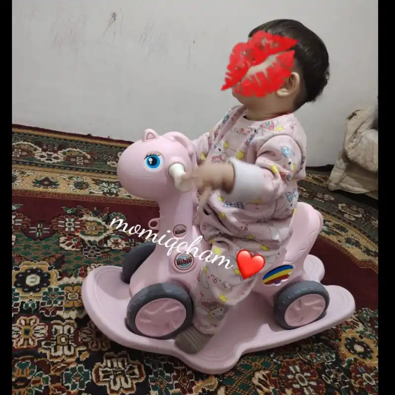 Детская качалка Динозавр, для детей от 1 года, THE REPUBLIC OF TOYS