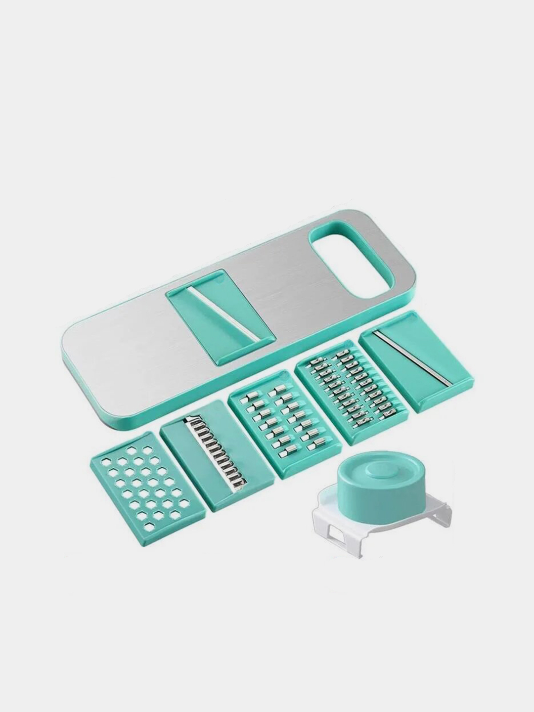 Maydalagich sabzavot 5 nasadka bilan, chopper container