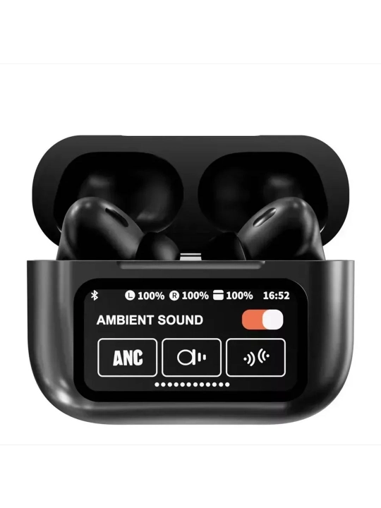 Pro 2 simsiz minigarnituralari, mikrofonli va aqlli ekranli minigarnituralar, Bluetooth
