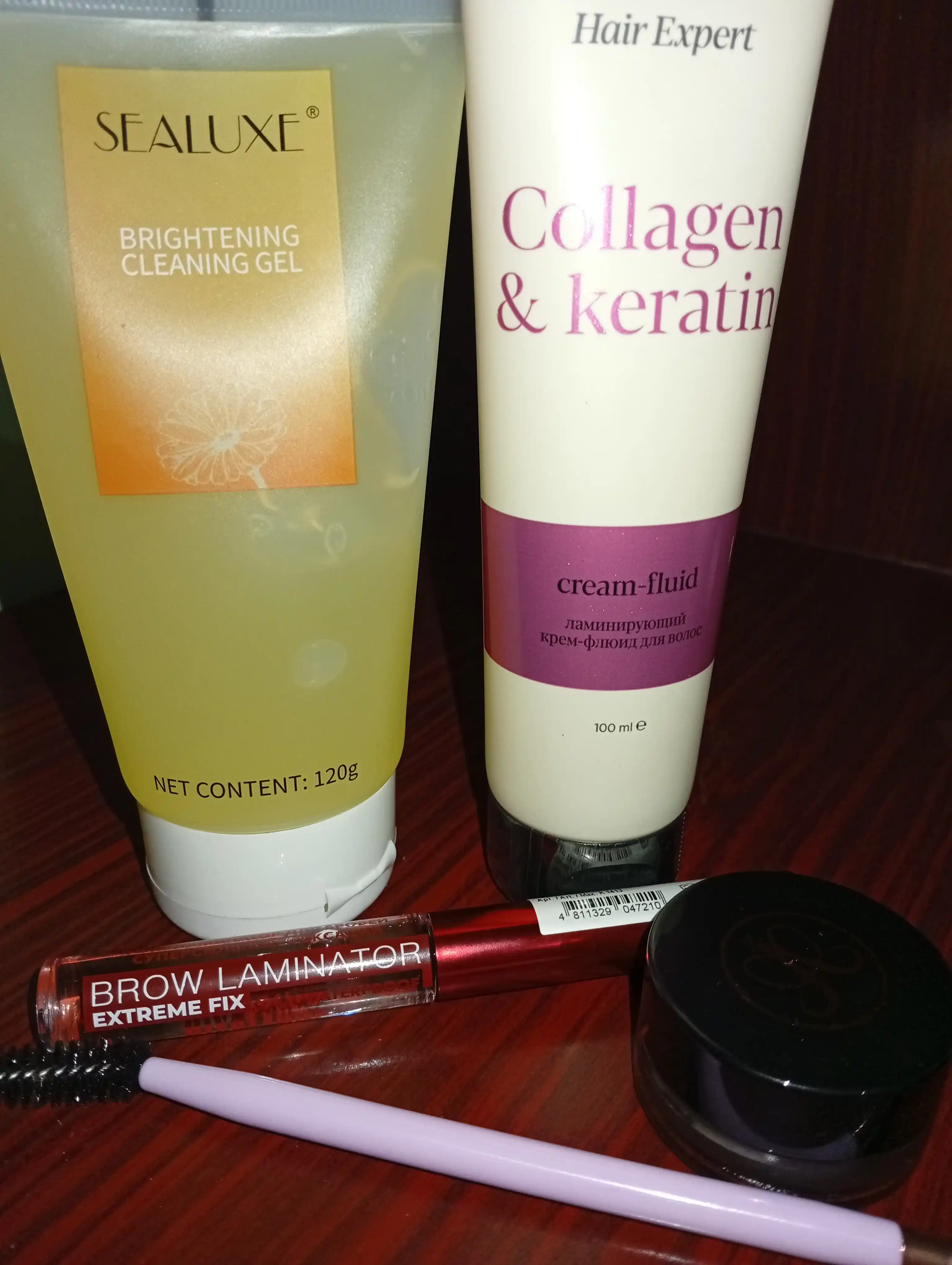 Ламинирующий крем-флюид для волос MIXIT Hair Expert Collagen & Keratin, 100 мл