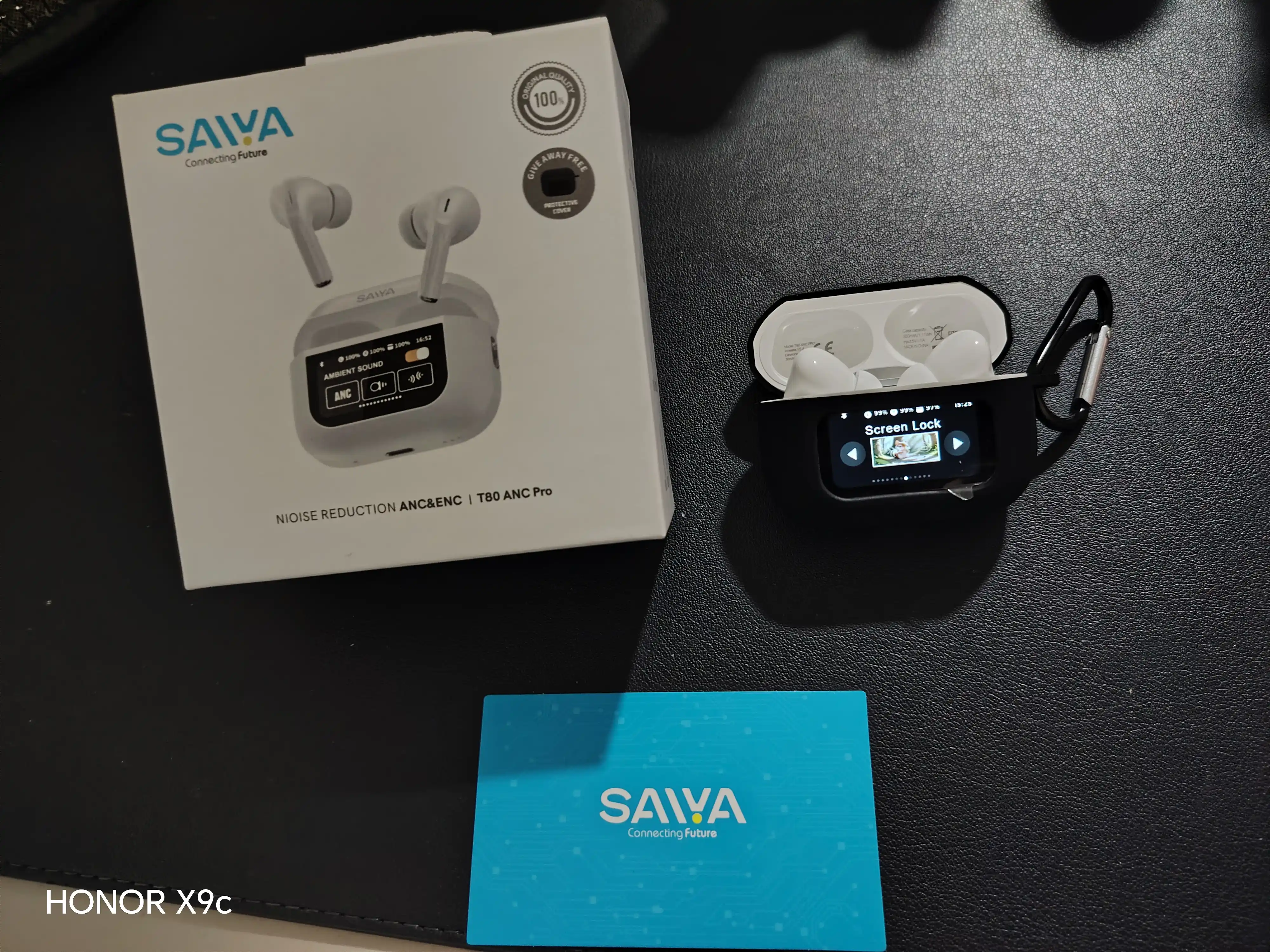 SAIYA T80 ANC Pro, наушники с активным шумоподавлением [ORG]