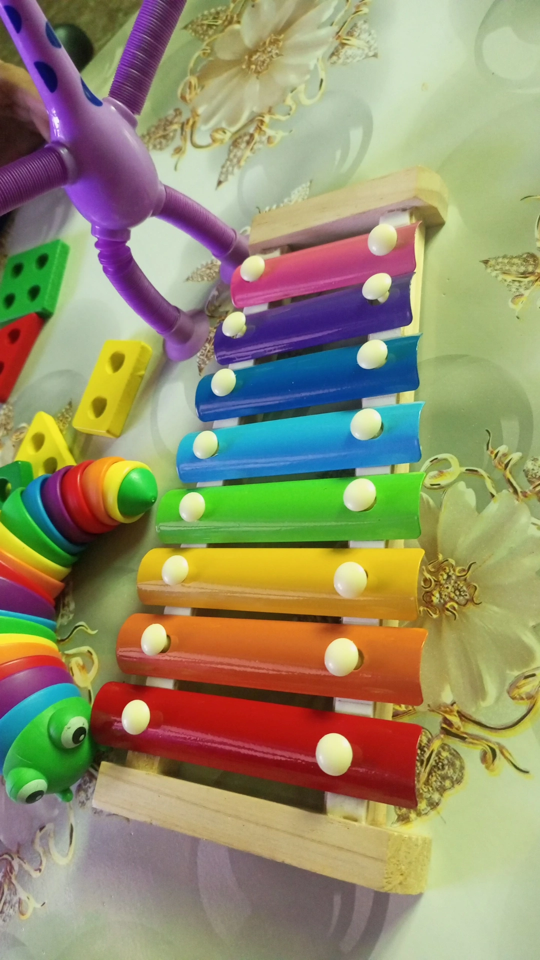 Yog'ochli o'yinchoqlar - Montessori, Sorter, Labirint, Magnitli poyezd, Ksilafon