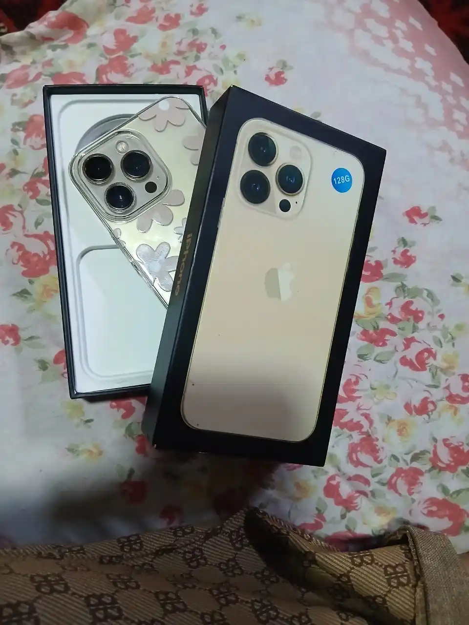 Smartfon Apple iPhone 13 Pro,128/256GB Blue, SIM+sim, g‘ilof va shisha sovg‘a sifatida