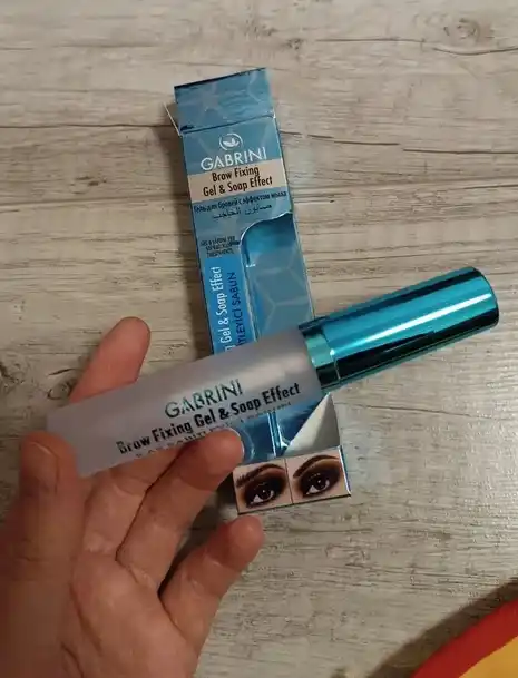 Гель фиксатор Gabrini Brow Fixing & Soap effect, для укладки бровей, прозрачный, 8 мл