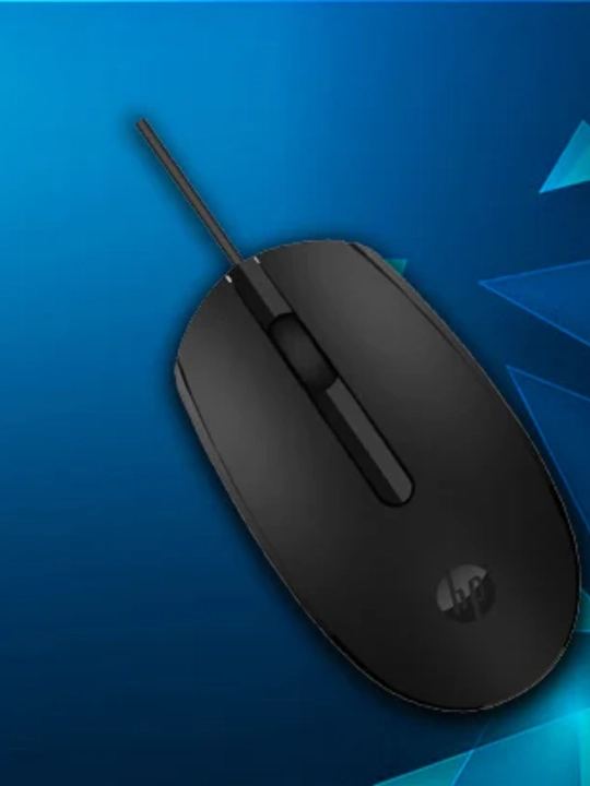 Проводная мышь HP M10 USB, оптический сенсор, 1000 DPI, для ПК и ноутбука