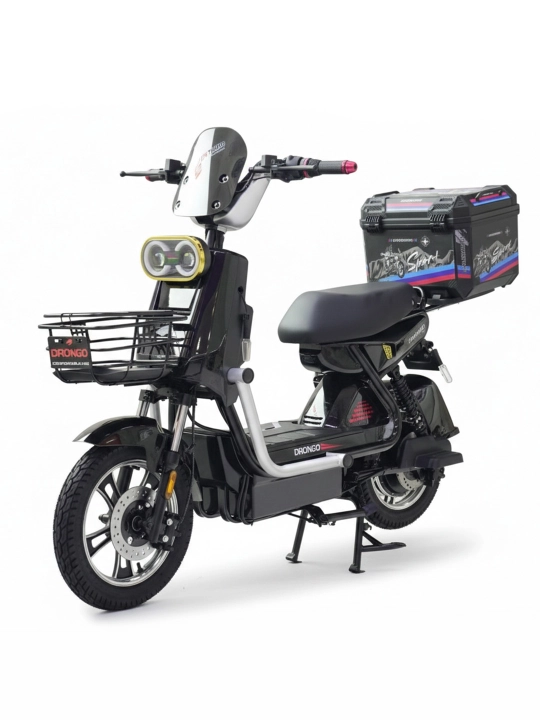 Drongo R16 GT 72V skuteri, yurish masofasi: 60-70 km