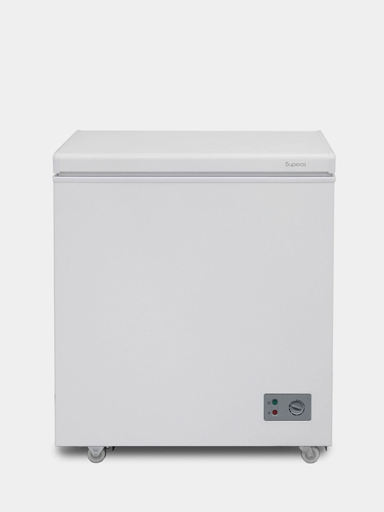 Biryusa 155KVS yopiq qopqoqli muzlatgich, hajmi 145 L, invertor kompressor