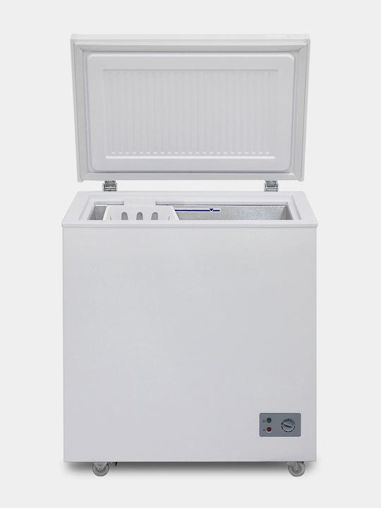 Biryusa 155KVS yopiq qopqoqli muzlatgich, hajmi 145 L, invertor kompressor