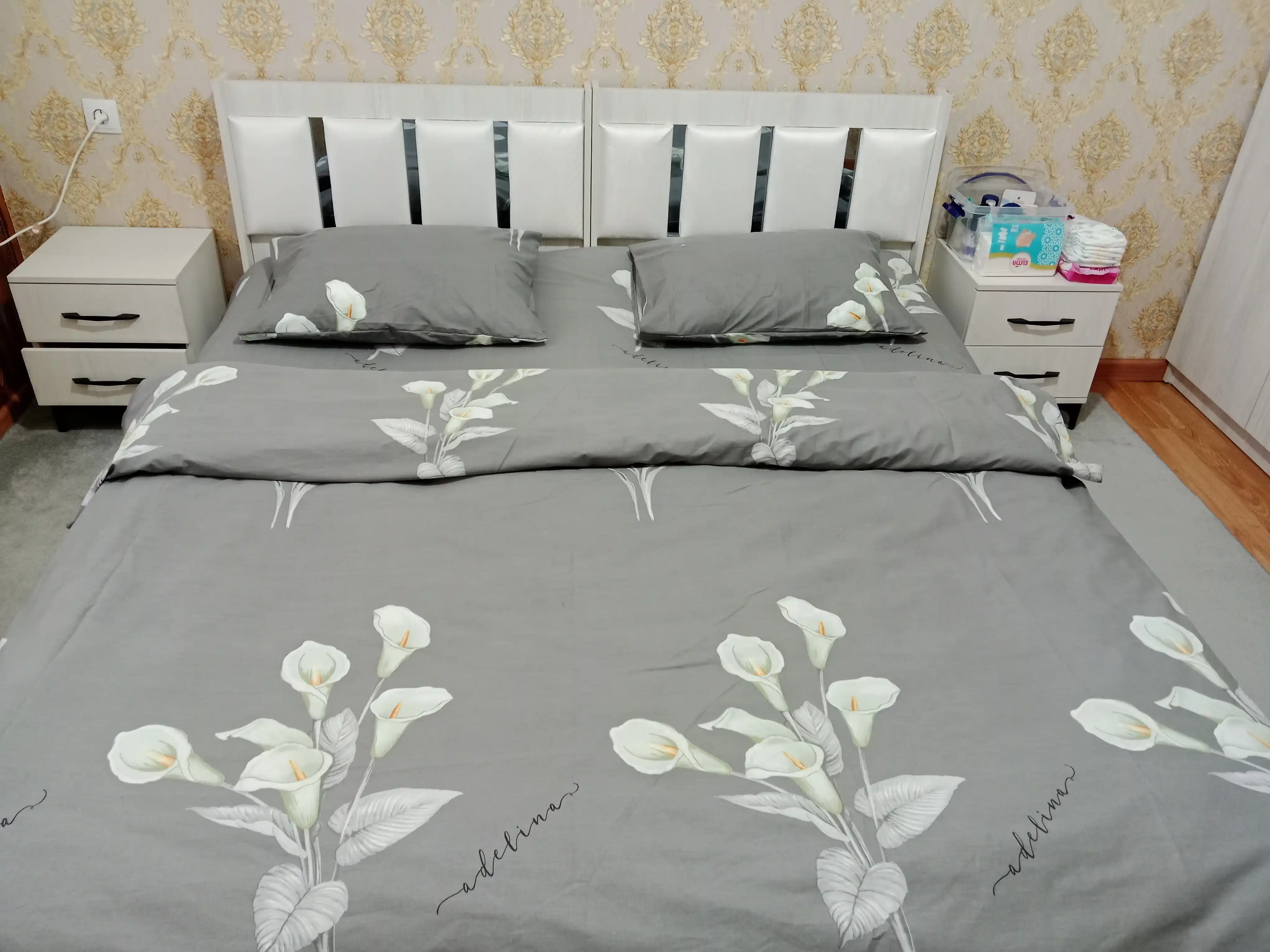 Choyshab to'plam 2-kishilik matosi poplin 100% xb