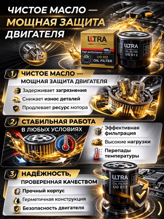 Масляный фильтр двигателя автомобиля — очистка моторного масла и защита двигателя - 