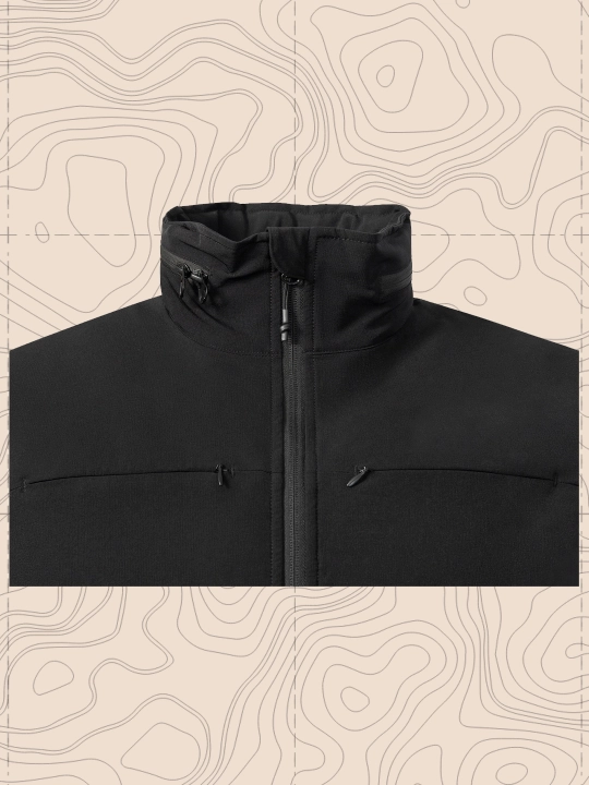 A-TAC FM24162 taktik kurtka, erkaklar softshell, kapyushonli